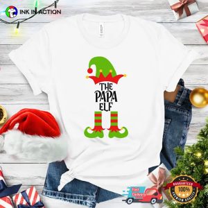 Custom The Elf funny christmas shirts for family 3 InkInAction.com