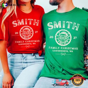 Custom Vintage Magante Family Christmas Shirts