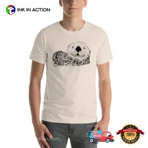 Cute Chilling Sea Otter Shirt 2 InkInAction.com