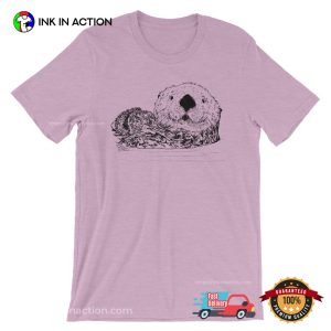 Cute Chilling Sea Otter Shirt 3 InkInAction.com