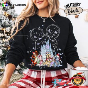 Disney Christmas Winnie The Pooh Holiday T-shirt