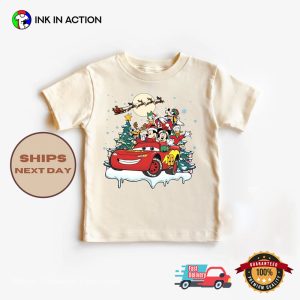 Disney Mouse And Friends McQueen Christmas T-shirt