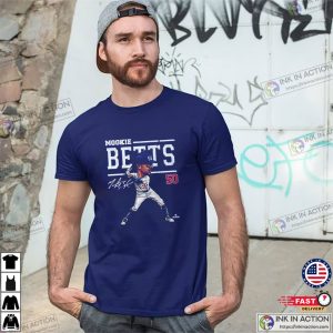 Dodgers Mookie Betts 50 Signature Shirt