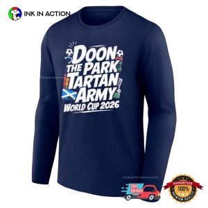 Doon The Park Tartan Army WC 2026 Shirt