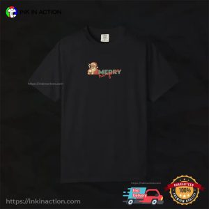 Drinking Santa Merry Hangover Funny Christmas Party Comfort Colors Shirt