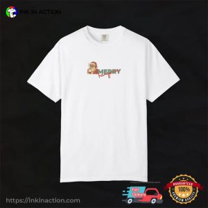 Drinking Santa Merry Hangover Funny Christmas Party Comfort Colors Shirt 2 InkInAction.com