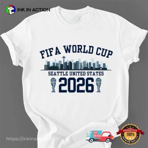 Fifa world cup Seattle, United states 2026 Shirt 1 InkInAction.com