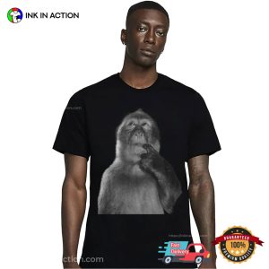 Funny Monkey Stupid Meme T-shirt