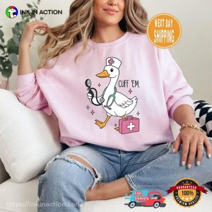 Funny Silly Goose Nurse Shirt