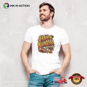 Happy Kwanzaa Festive Art Shirt InkInAction.com