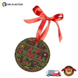 Happy Kwanzaa Holiday Decor Ornament