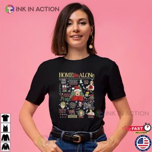 Home Alone Classic Movie Funny Vintage Tee