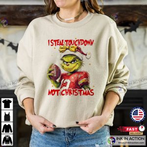Merry Christmas Grinch Stole Christmas Funny T-shirt