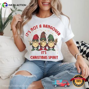 It's Christmas Spirit funny hangover Holiday Shirt 2 InkInAction.com