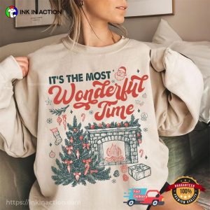 It’s The Most Wonderful Time Retro Christmas Season Shirt