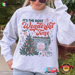 It’s The Most Wonderful Time Retro Christmas Season Shirt