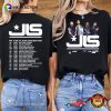 JLS The Club Is Alive 2025 Tour Dates 2 Sided Shirt