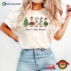 Just A Jolly Goose, Christmas Silly Goose Comfort Colors Shirt