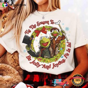 Kermit The Frog Muppet Christmas Carol Comfort Colors Shirt