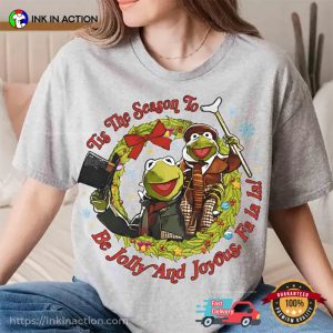Kermit The Frog Muppet Christmas Carol Comfort Colors Shirt 2 InkInAction.com