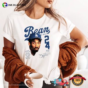 Kobe Bean Bryant LA Dodgers Champions 90s Graphic Shirt