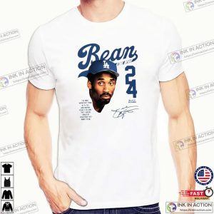 Kobe Bean Bryant LA Dodgers Champions 90s Graphic Shirt
