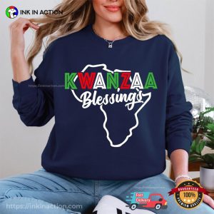 Kwanzaa Blessings, African Pride Celebration Shirt