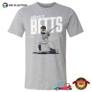 LA Dodgers Mookie Betts Swing Graphic Shirt
