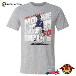 LA Mookie Betts 50 Signature Shirt