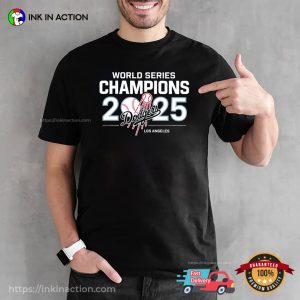 MLB Champions 2025 Dodgers Baseball Fan Shirt