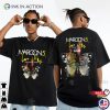 Maroon 5 Love Is Like Tour Merch 2 Sided T-shirt