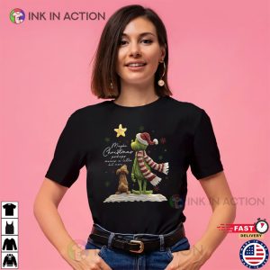 Maybe Christmas Perhaps Means A Little Bit More, Merry Grinchmas Graphic Shirt 1 InkInAction.com