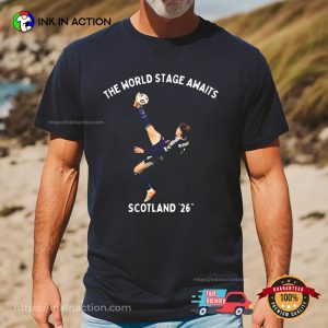 McTominay Bicycle Kick Scotland WC 2026 Shirt