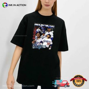 Mookie Betts Dodgers Collage 90s Shirt