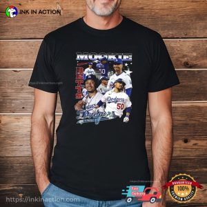 Mookie Betts Dodgers Collage 90s Shirt