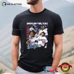 Mookie Betts Dodgers Collage 90s Shirt 3 InkInAction.com