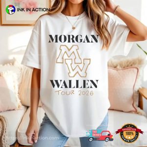 Morgan Wallen Country Music Tour 2026 T-shirt