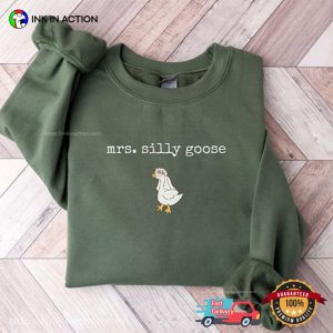 Mrs. Silly Goose, Engaged Goose Shirt 3 InkInAction.com