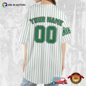 Personalize Christmas Grinch Baseball Jersey