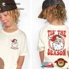 Personalized Tis The Season Christmas Santa Claus 2-sided Shirt