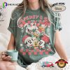 Retro Disney Family Checkered Mickey & Co Christmas Comfort Colors Tee
