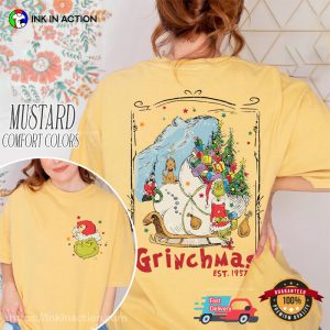 Retro Grinchmas Est 1957 Comfort Colors Shirt