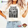 Retro Luke Combs Music Festival Graphic T-shirt