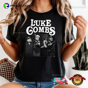 Retro Luke Combs Music Festival Graphic T shirt InkInAction.com