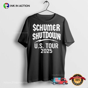 Schumer Shutdown US Tour 2025 Shirt