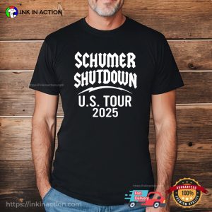Schumer Shutdown US Tour 2025 Shirt