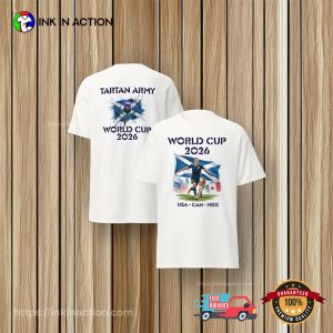 Scotland Tartan Army World Cup 2026 Shirt