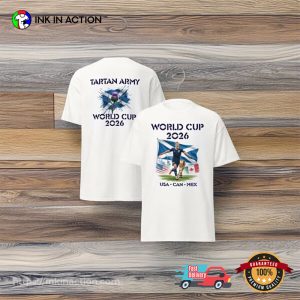Scotland Tartan Army World Cup 2026 Shirt