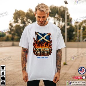 Scotland’s On Fire World Cup 2026 Shirt