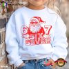 Six Seven Santa Toddler & Youth Funny Kids Christmas T-shirt